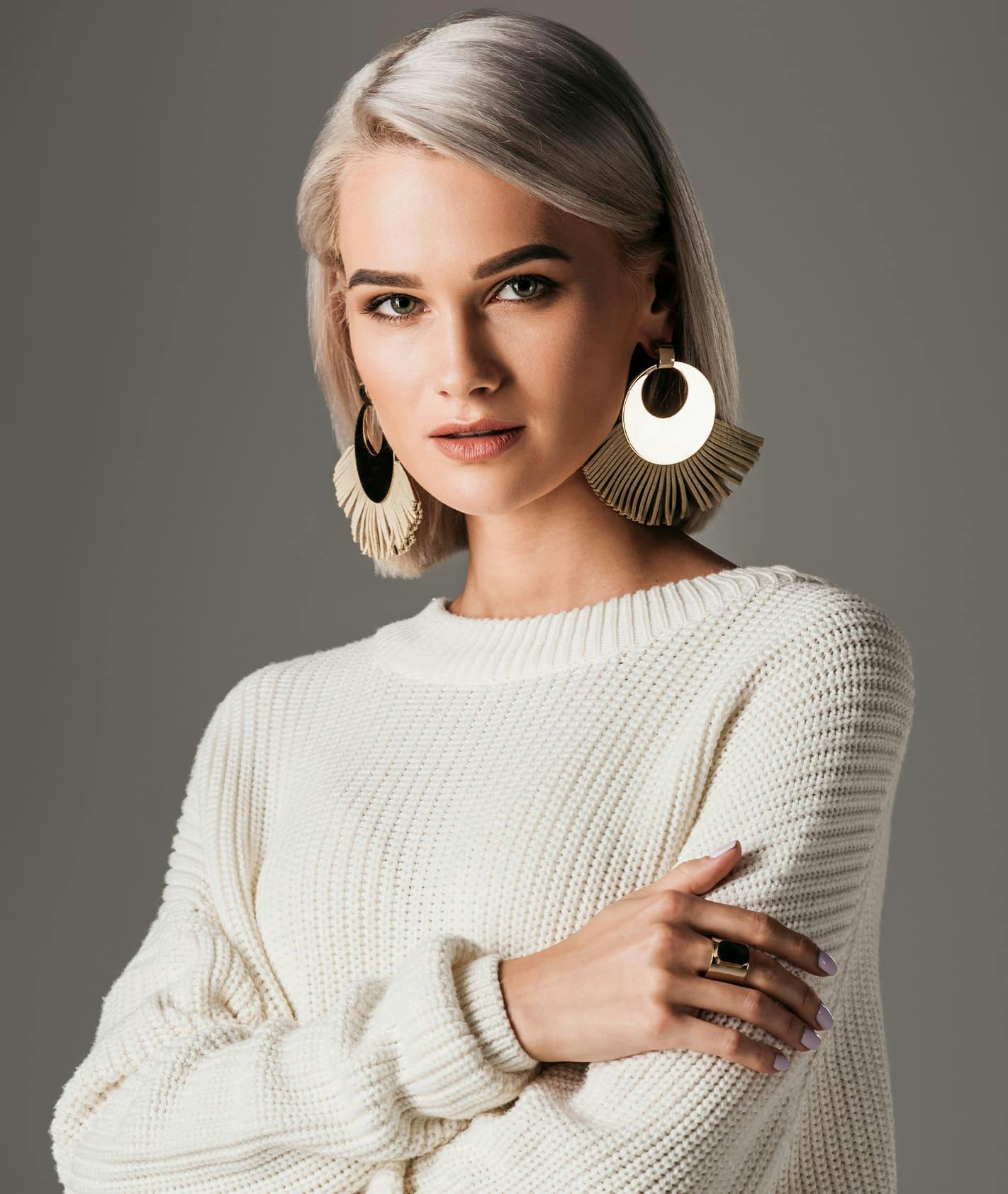Woman with arms crossed