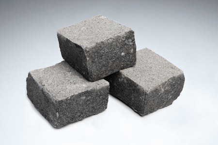 Three black finished setts (dry)