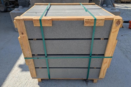 Pack of 20 medium grey finished kerbs