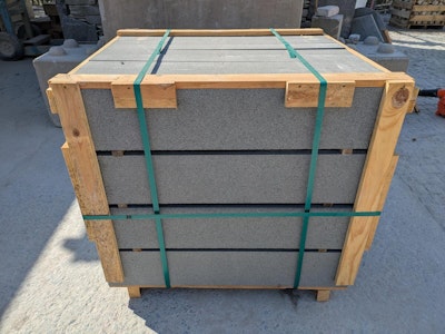 Pack of 20 medium grey finished kerbs