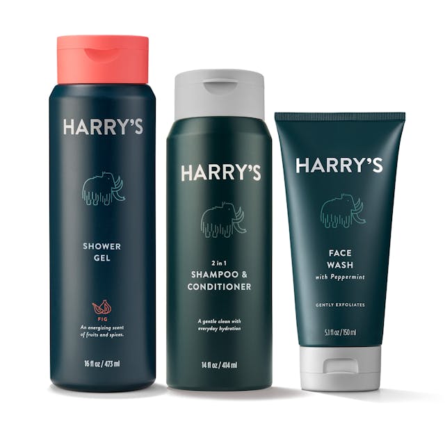 Harrys Hair Care Combo: Harrys 2-in-1 Shampoo & Conditioner + Sculpting Gel  - Nourish, Hydrate, Wash, and Style with This Powerful Combo Bundled with