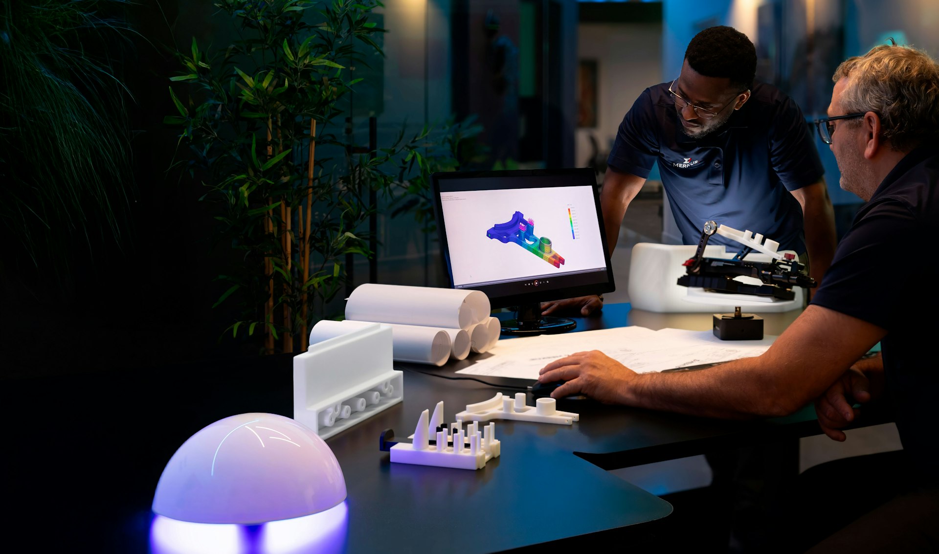 Numerical Simulation and Physical Testing | Merkur