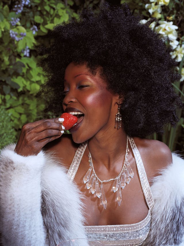 Cover photo for 'Mad Tea' a part of 'Fashion Stories 2001 - 2004' by Nancy Honey