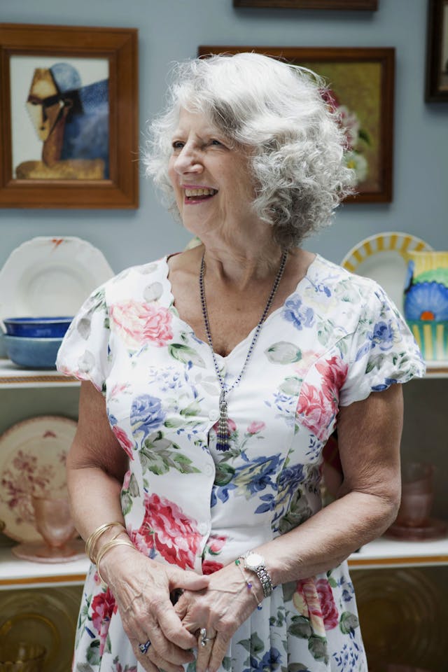 Carmen Callil at the home in West London, UK - June 2012