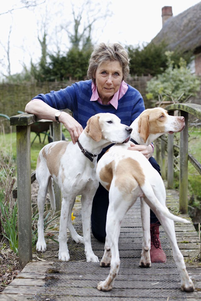 Elinor Goodman at her home in Wiltshire, UK - April 2013