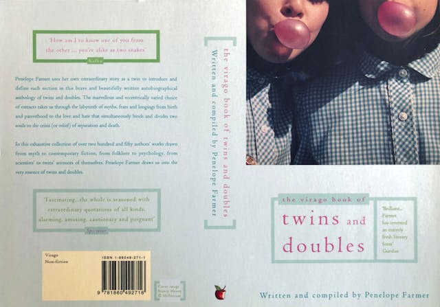 Book cover of 'Twins and Doubles' by Penelope Farmer