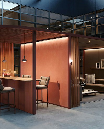 Kettal Living | Arbeitsplatz. Pavillon O.