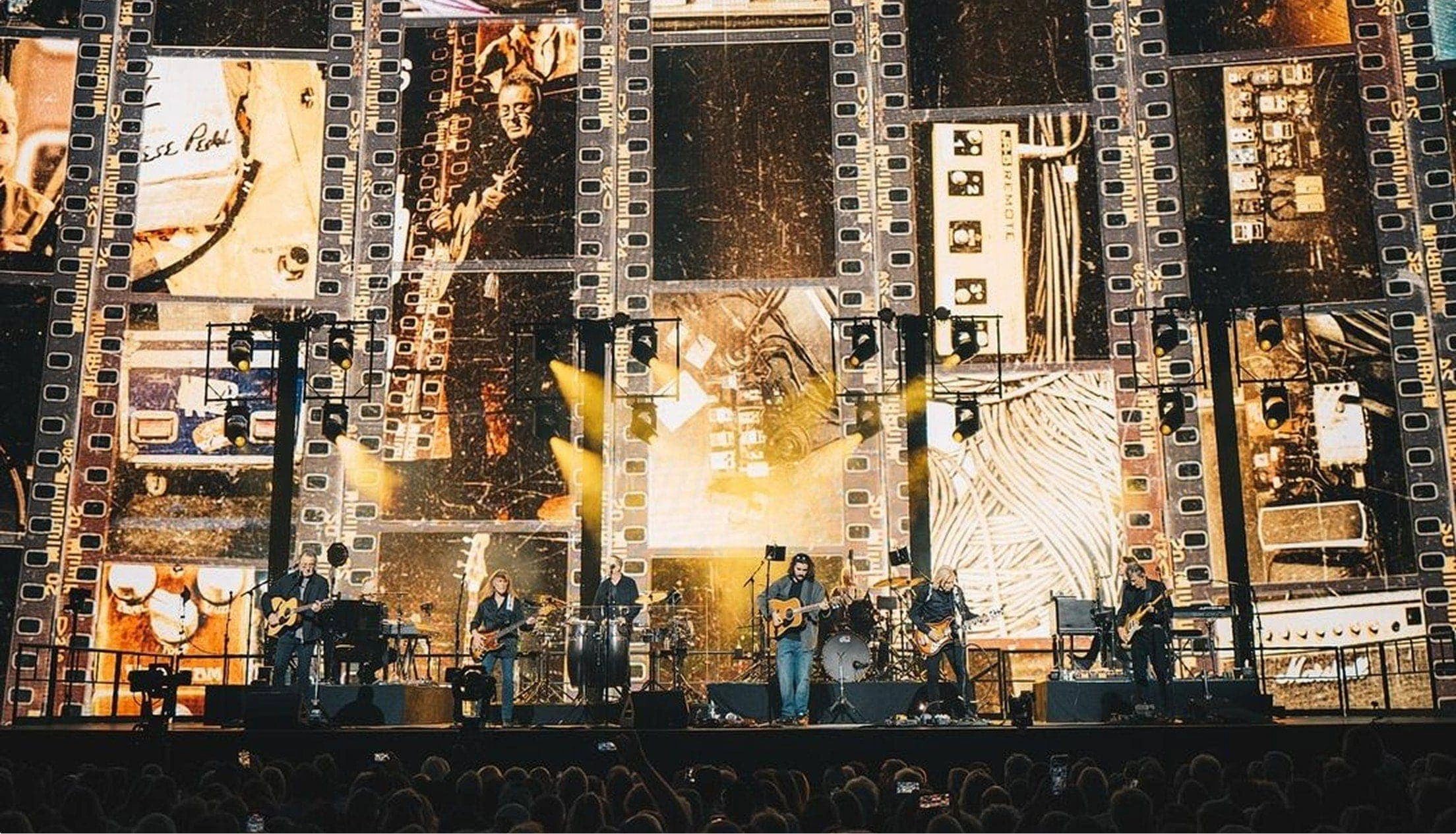 Rolls of film contain vignette memories in content at Eagles Sphere Las Vegas Residency