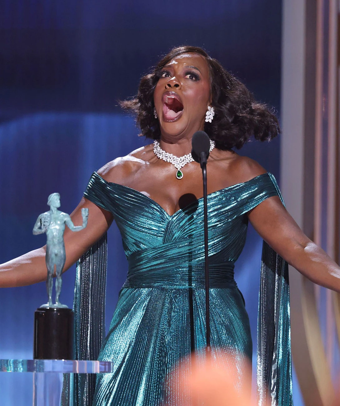 32nd Annual Actor Awards presented by SAG-AFTRA Viola Davis presents an award at the 32nd Annual Actor Awards presented by SAG-AFTRA