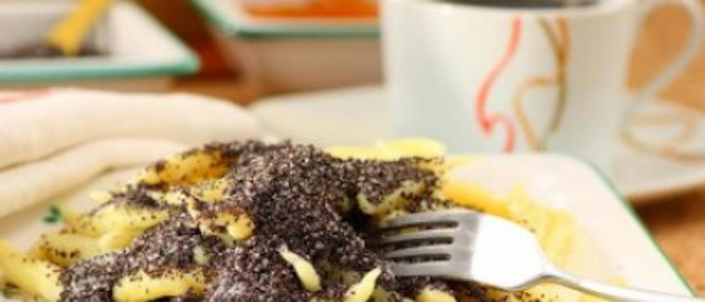 Široki rezanci z makom