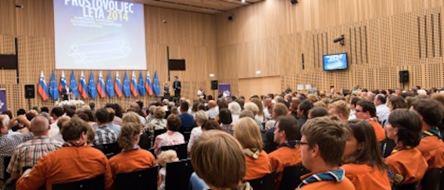 Zaključna prireditev natečaja Prostovoljec leta...