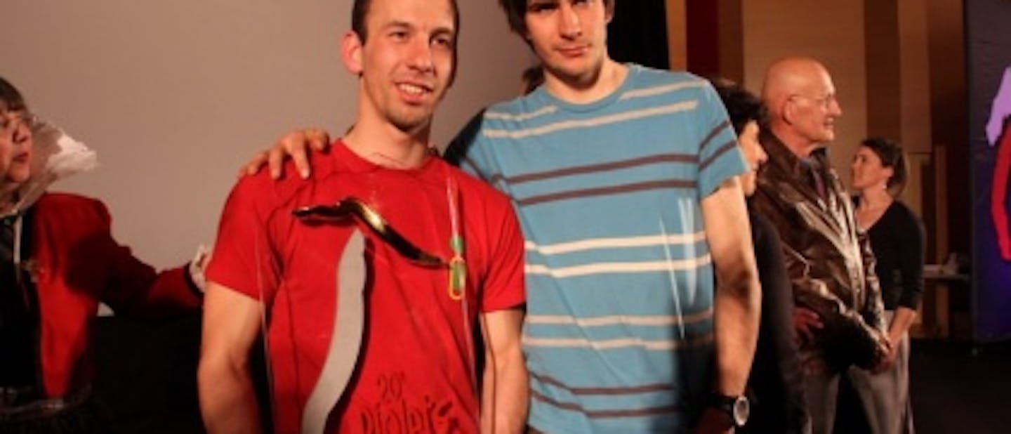 Zlati cepin 2012 v rokah skavta
