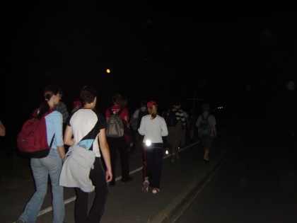 Nočno romanje mladih na Ptujsko goro 2007