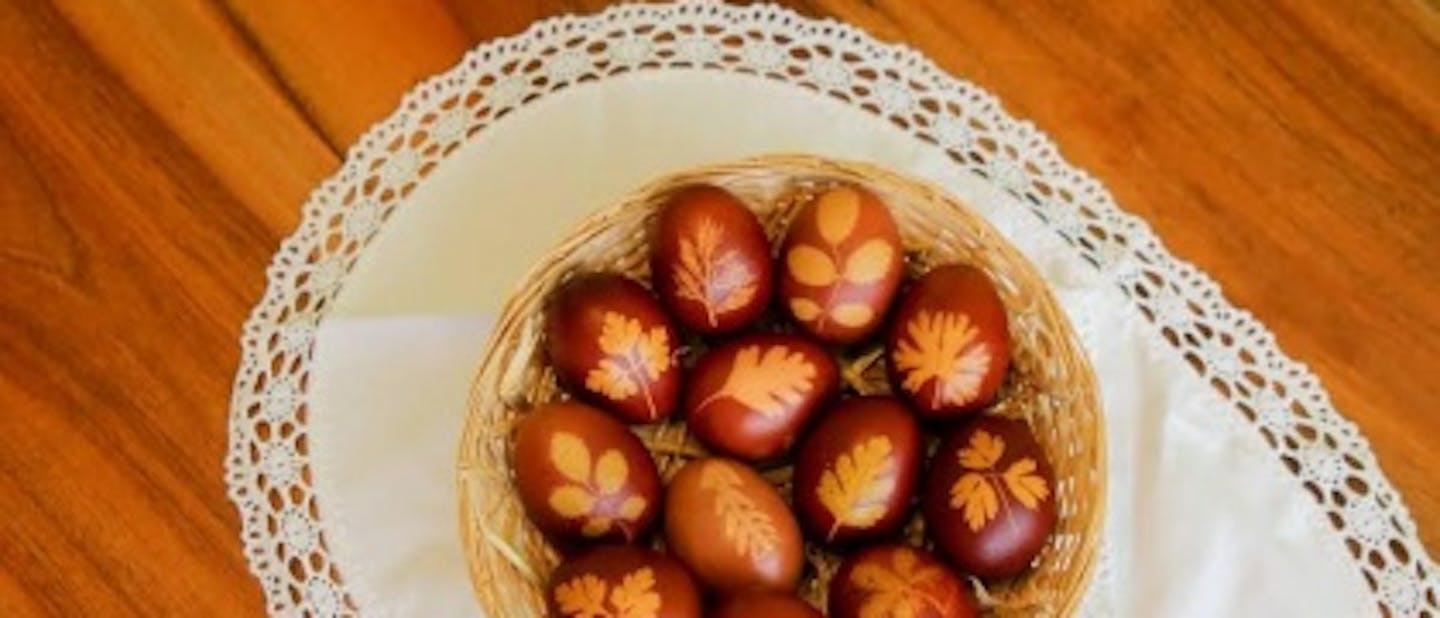 Naj bodo velikonočni pirhi naravni