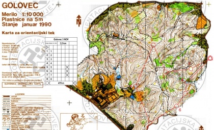 Orientacijske proge in program za orientacijo