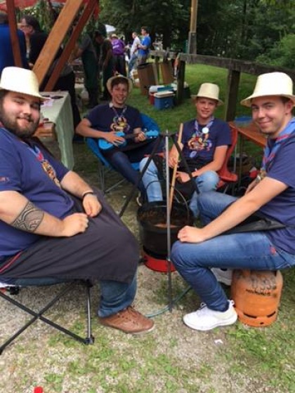 Skavti stega Mozirje 1 zmagali v kuhanju golaža