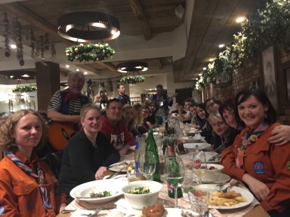 Prvi skavtski simpozij voditeljev stega Mozirje 1