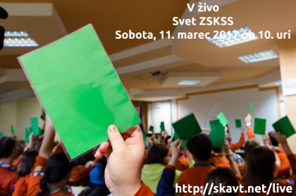 V ŽIVO: Svet ZSKSS - pomlad 2017