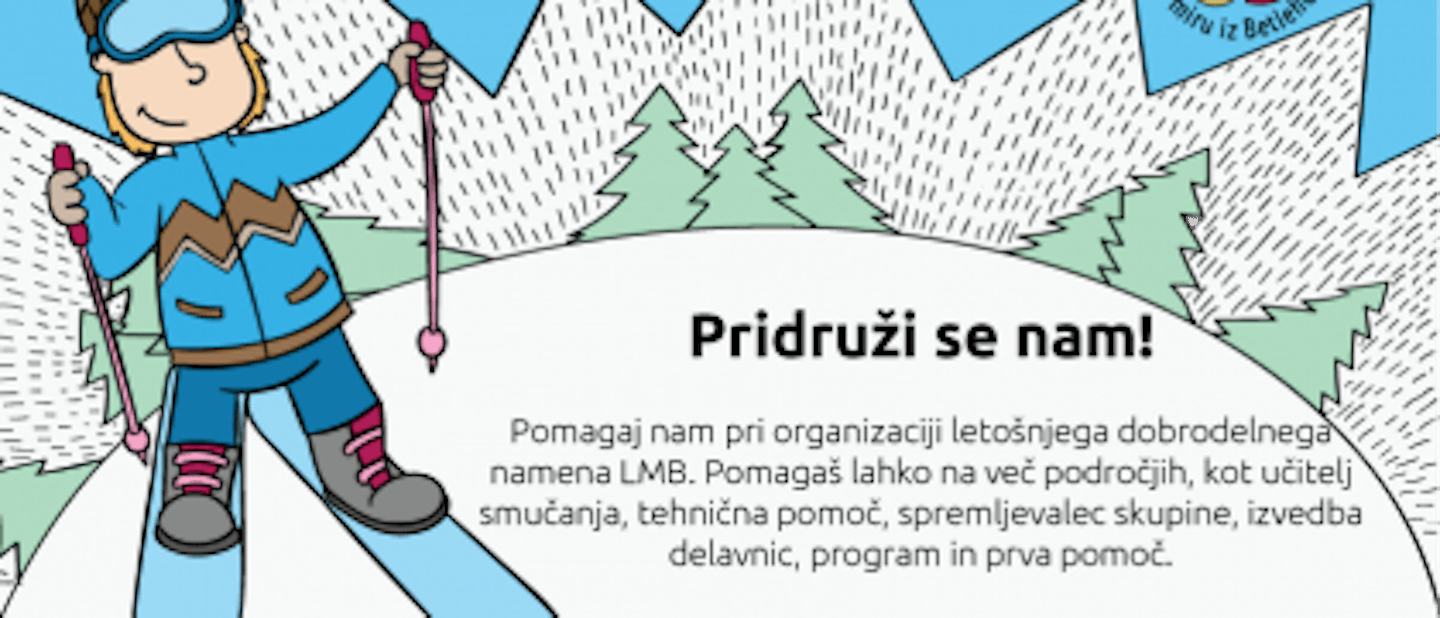 Sodeluj pri dobrodelnem namenu LMB
