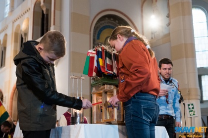 FOTO in VIDEO: Sprejem LMB na Dunaju