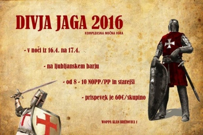 Vabilo: Divja jaga 2016