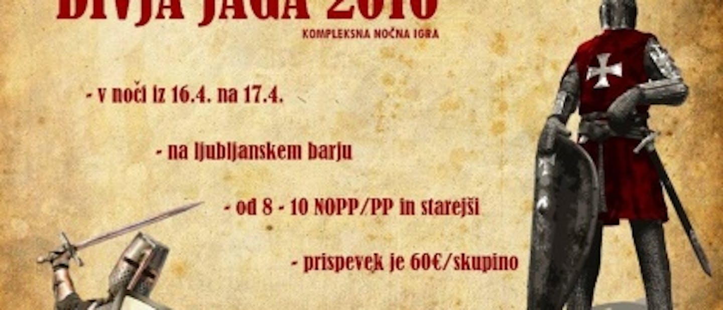 Vabilo: Divja jaga 2016