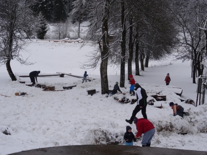 Ali narava pozimi res spi?