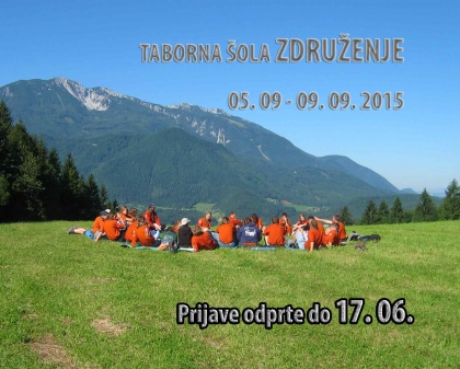 TŠ Združenje odpira prijave!