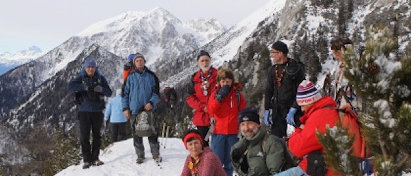 Namesto tečaja pohodništva - pohod (FOTO)