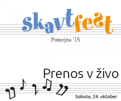 V ŽIVO: Skavtfest 2015