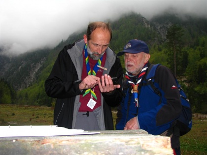 Trenerji Skavtske akademije v Matkovem kotu