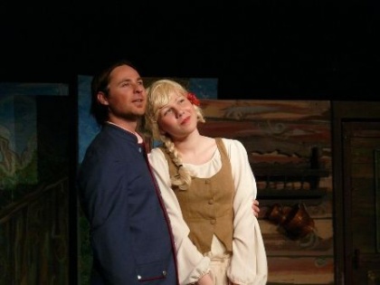 Gledališki spektakel Miklova Zala v Hrušici