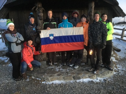 Plamen zasvetil tudi na Veliki planini