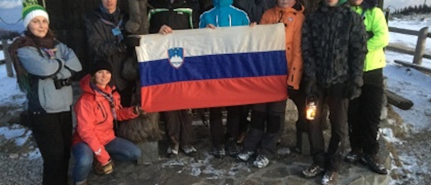 Plamen zasvetil tudi na Veliki planini