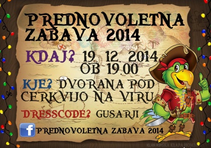 Prednovoletna zabava 2014
