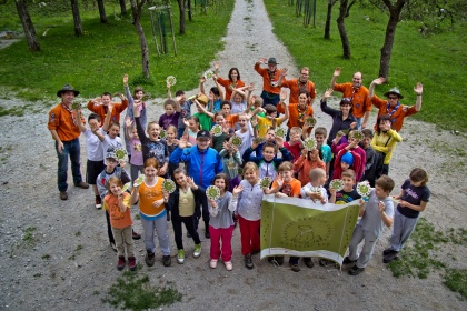 Okoljski dan z osnovnošolci iz Stopič