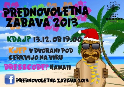 13. decembra bo... zabava!