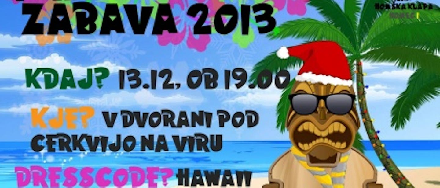 13. decembra bo... zabava!