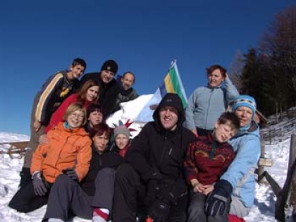 Čuka in sove odraslih skavtov Celje 2 na prvem...