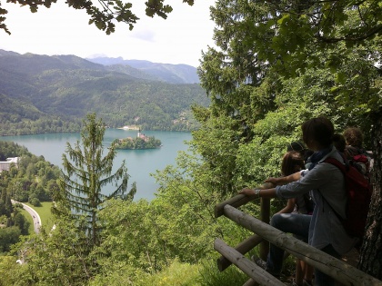 Ali so volčiči našli zaklad na Bledu?