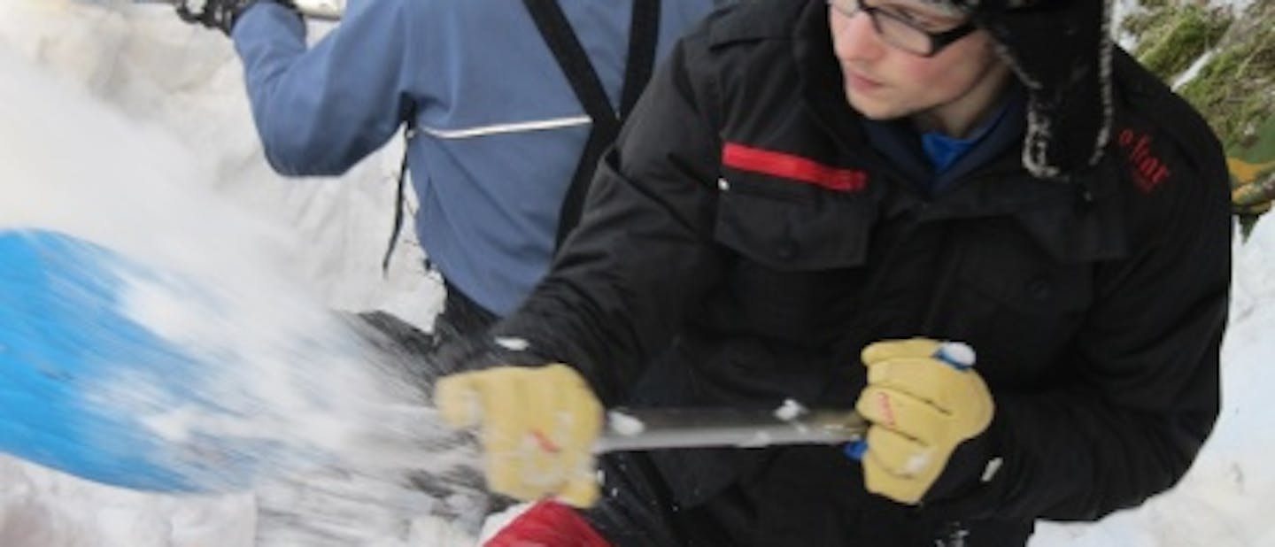 Zimsko bivakiranje skavtske šole Življenje v...
