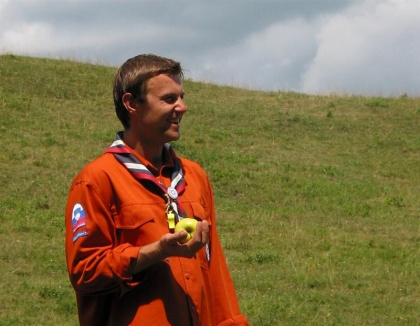 Pohod po Baragovi poti ob zaključku skavtskega...