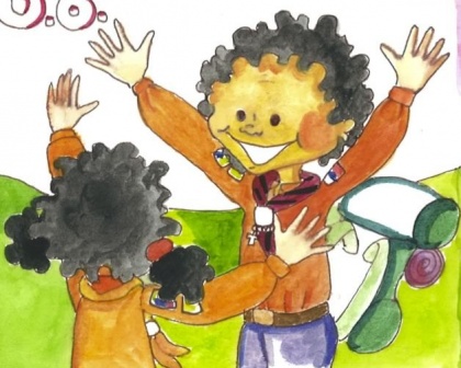 Srečanje stegovodij z ognjem v sebi