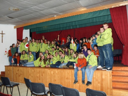 Skupno miklavževanje treh čet