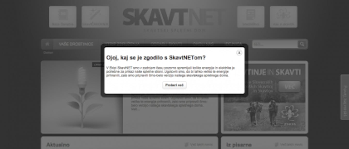 SkavtNET ponovno v barvah
