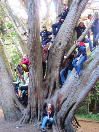 Potovalni tabor klana Celje 2 na Irskem