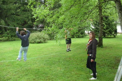 Kranjski skavti in taborniki na dnevu odprtih vrat...