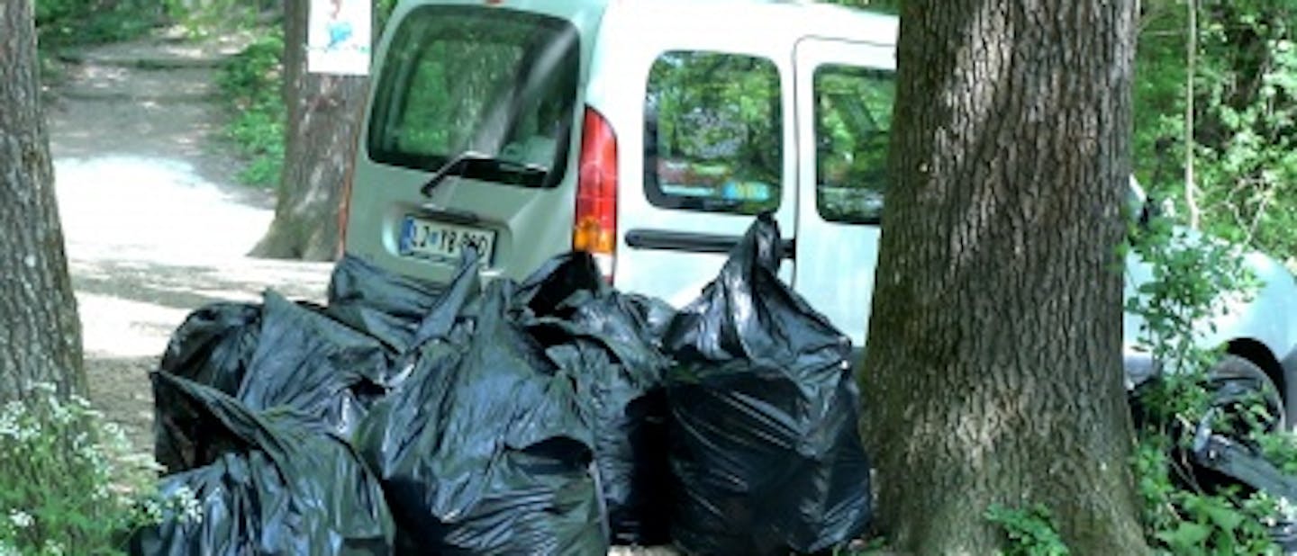 Dvajset vreč smeti smo nabrali ... in se tudi...