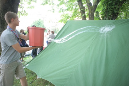 Pogledali smo si ga v živo (šotor SKAVT)