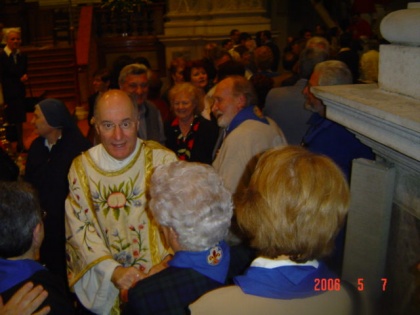 Posvetitev našega prijatelja v diakona